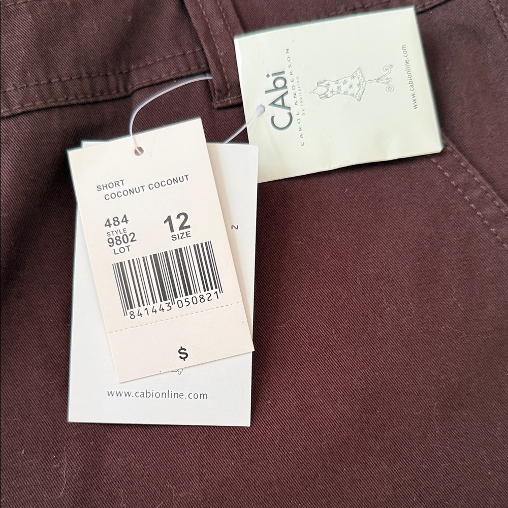 CAbi Women's Dark Brown Bermudas - Picture 2 of 4